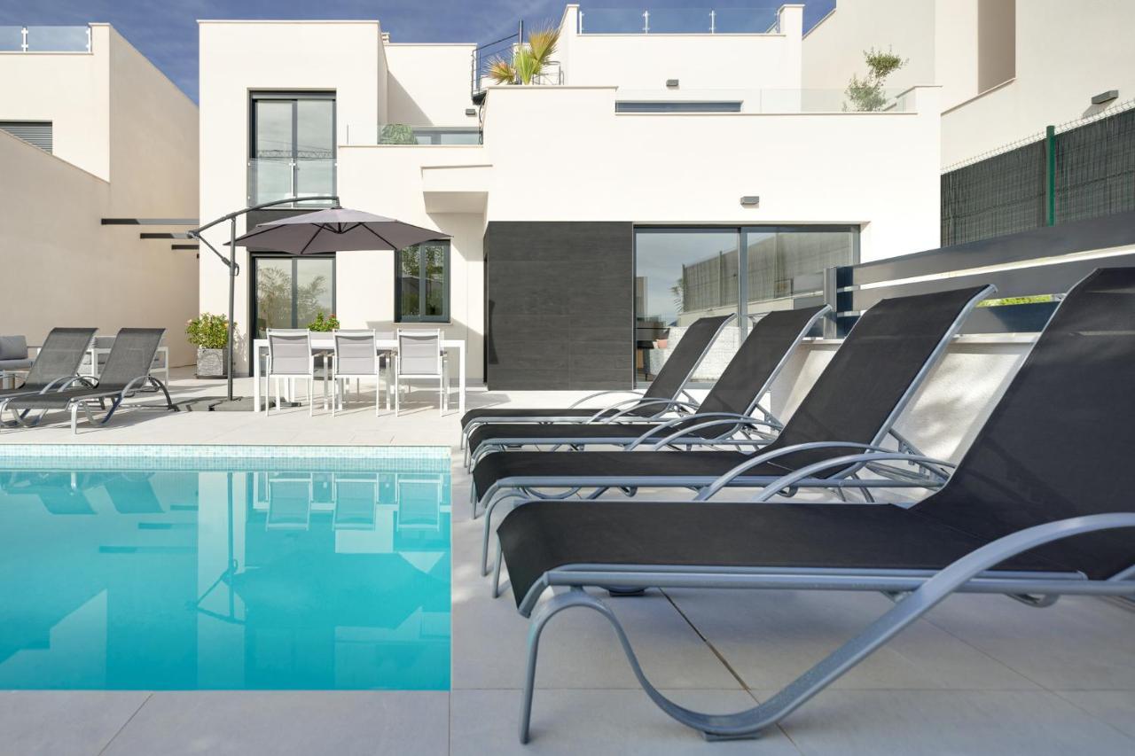 Villa Blanka, Amazing Villa With Hot Tube & Heated Pool In Polop, Alicante Exterior foto